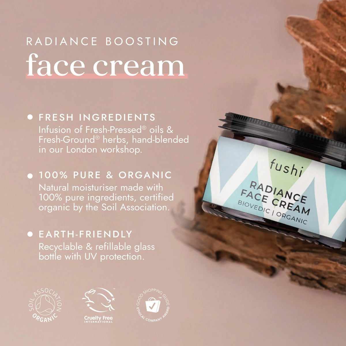 Biovedic Face Cream 50ml | Ayurveda | Fushi
