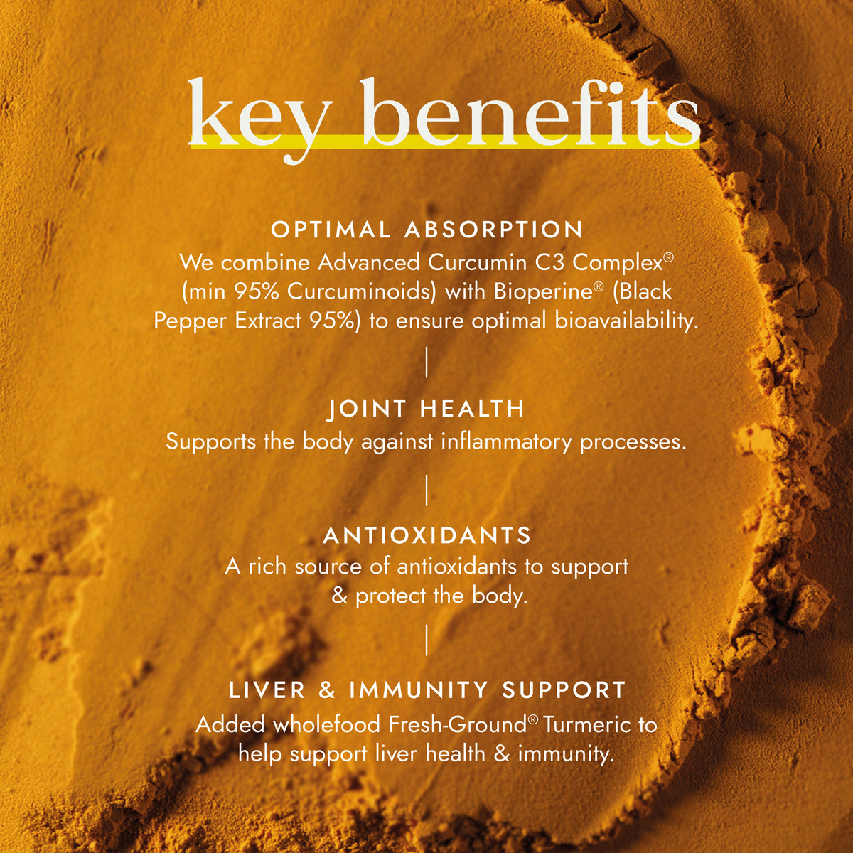Turmeric C3 & Bioperine Extract | Ayurveda | Fushi