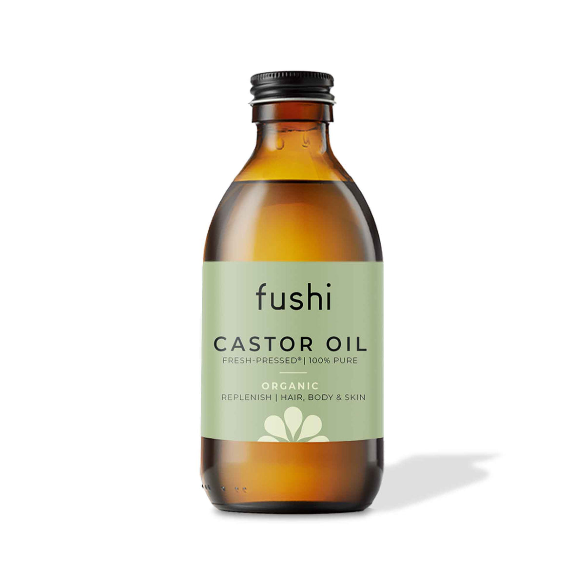 Fushi Organic Castor Oil 250ml | Ayurveda Inspired Health & Beauty