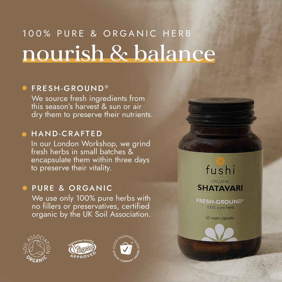 Organic Shatavari | Ayurveda | Fushi