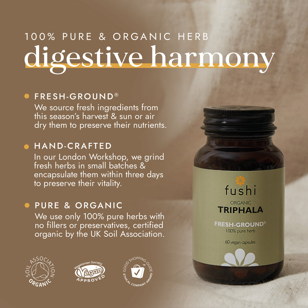 Organic Triphala | Ayurveda | Fushi