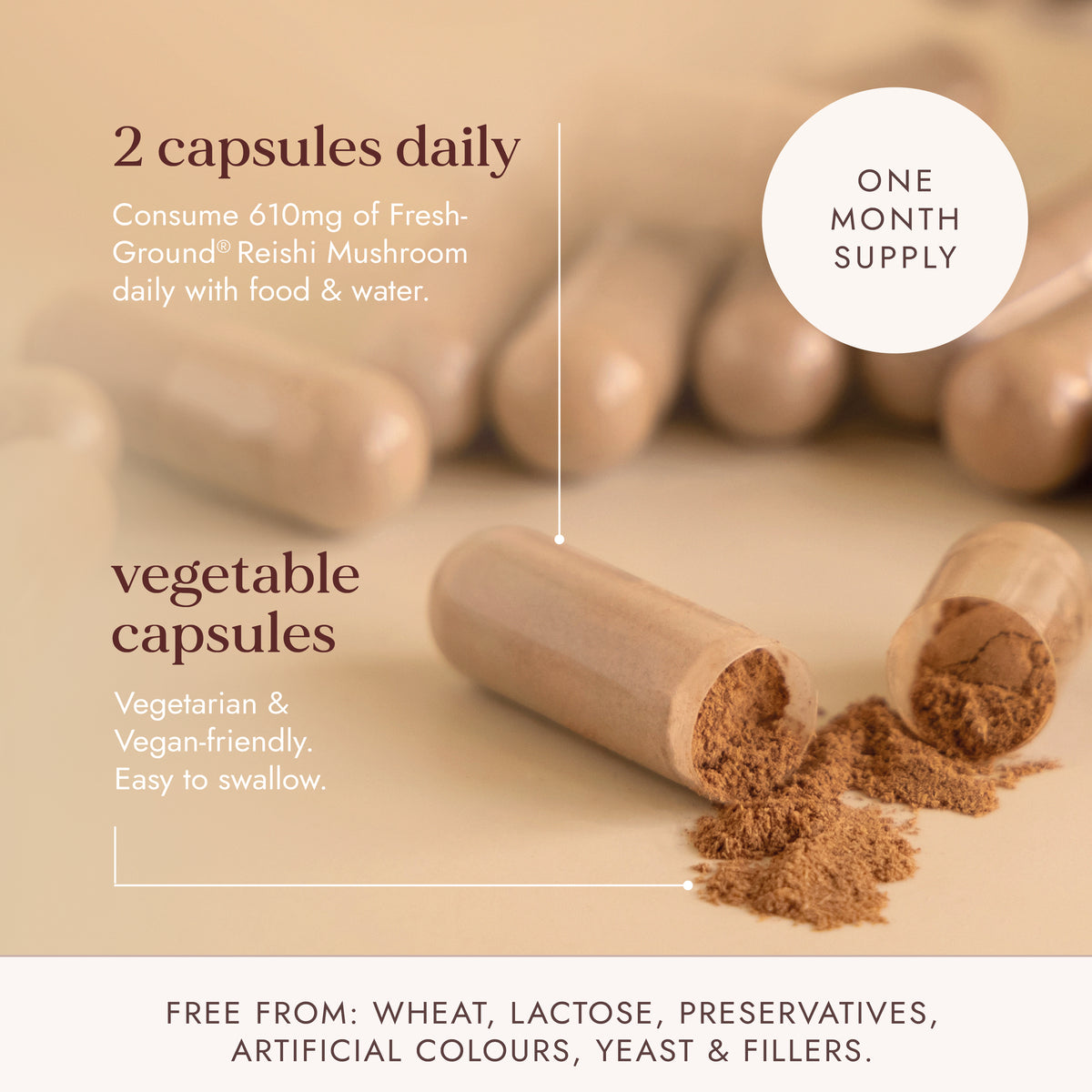 Organic Reishi Mushroom | Ayurveda | Fushi