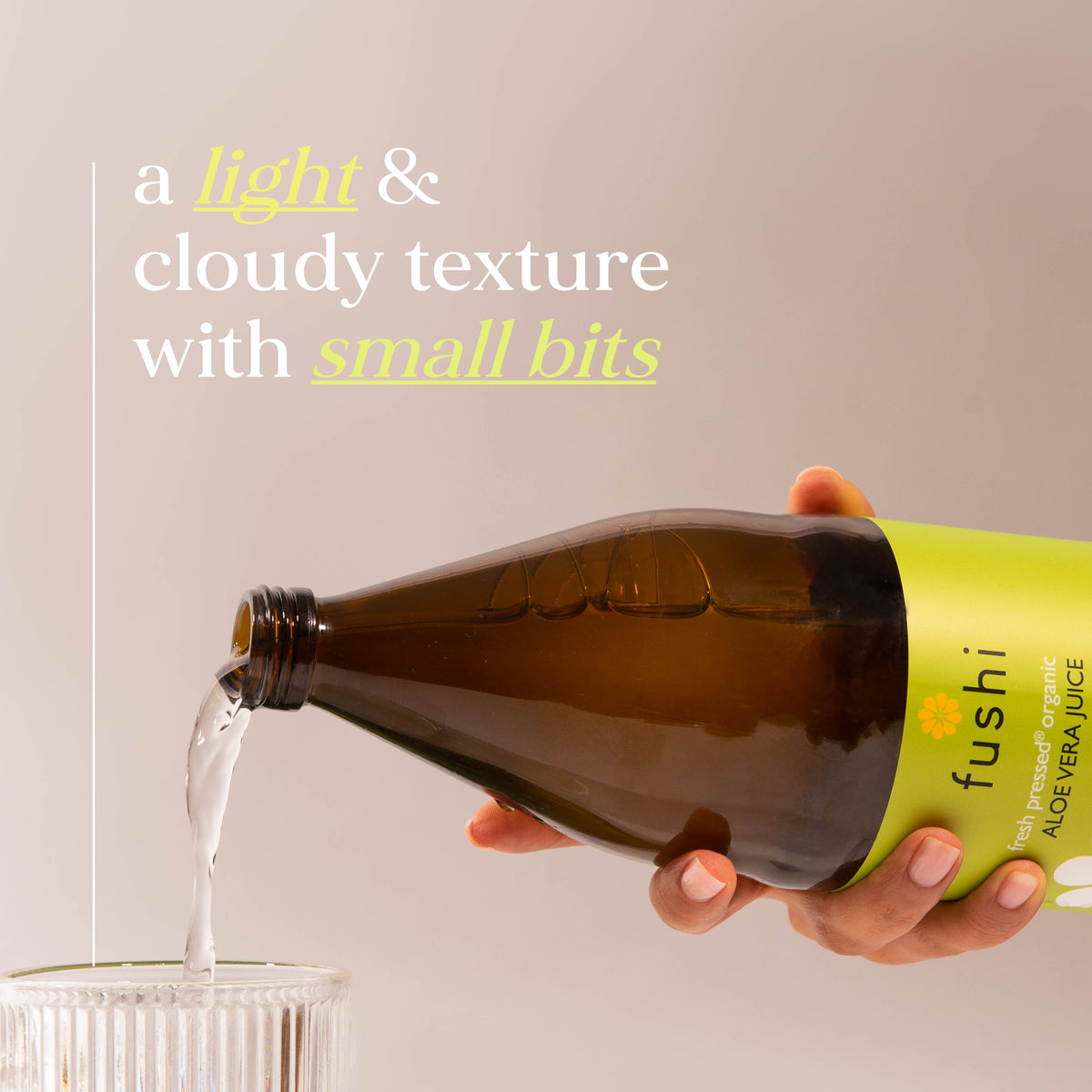 Organic Aloe Vera Juice 500ml | Ayurveda | Fushi