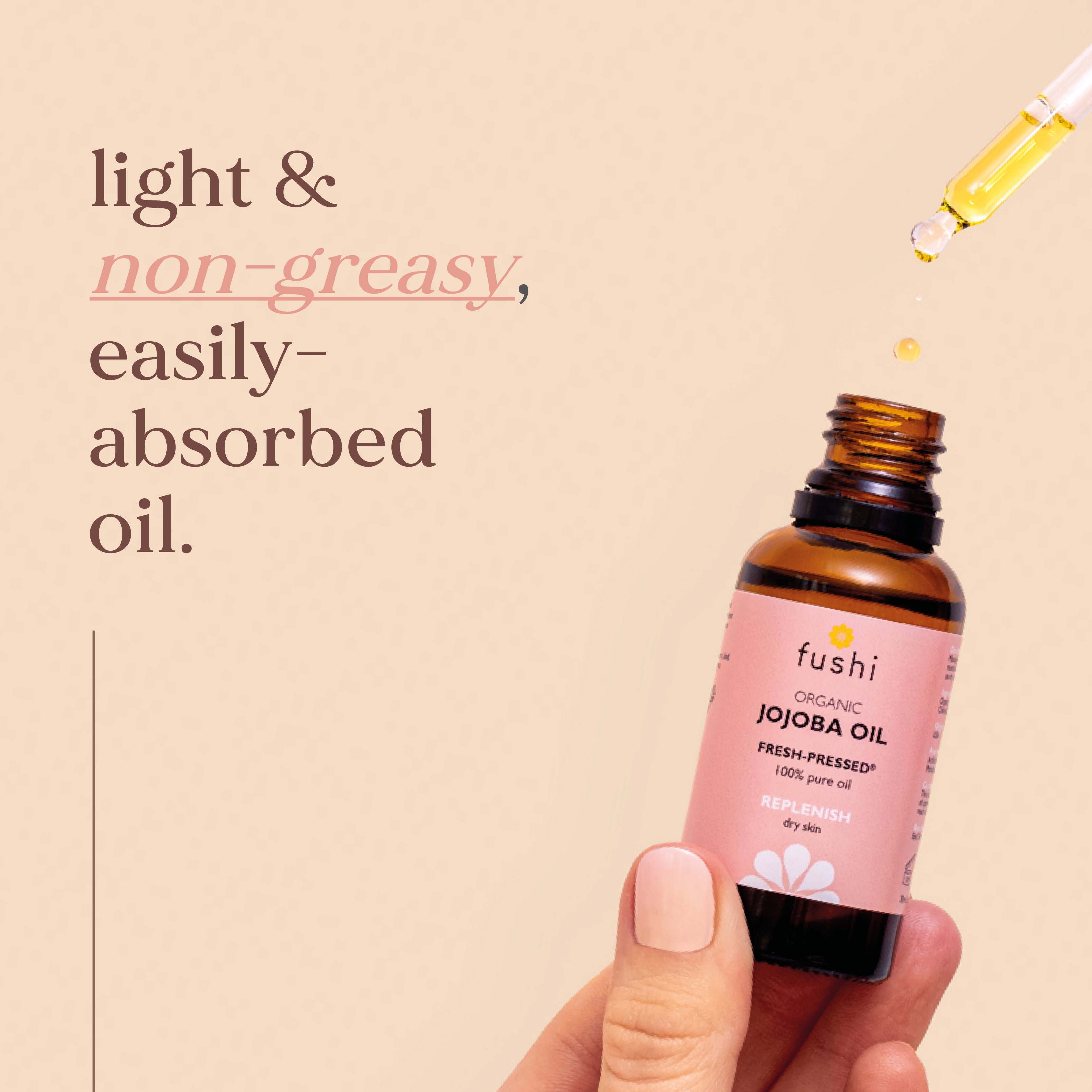Fushi Raspberry Oil Fushi Organic Jojoba Oil 30ml | Ayurveda Inspired Health & Beauty