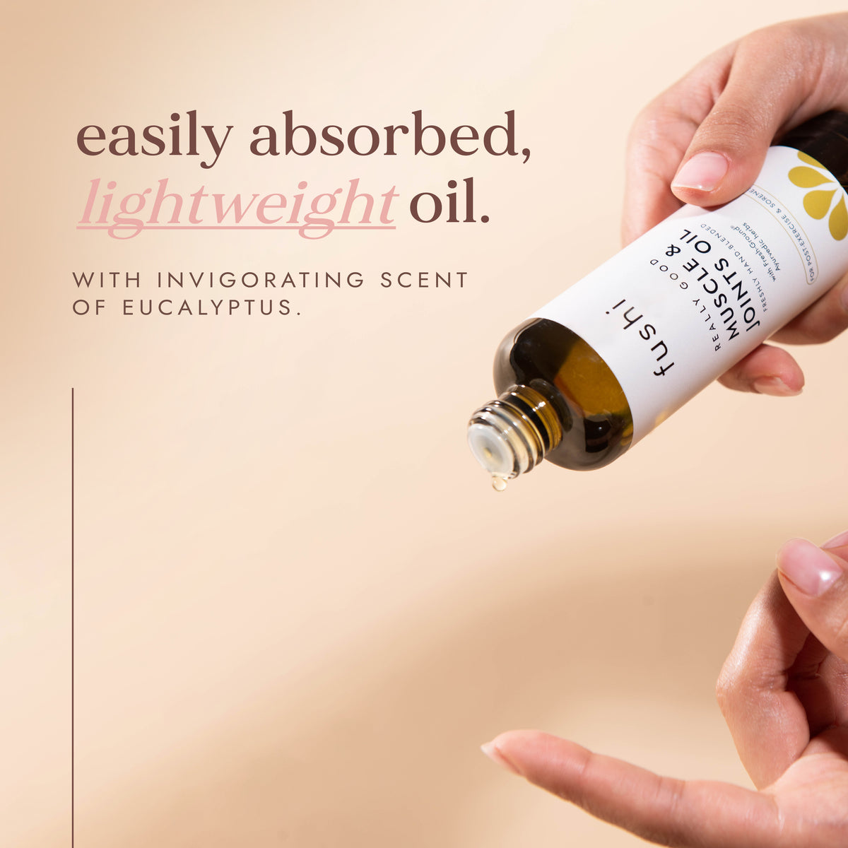 Really Good Muscle & Joints Oil 100ml | Ayurveda | Fushi