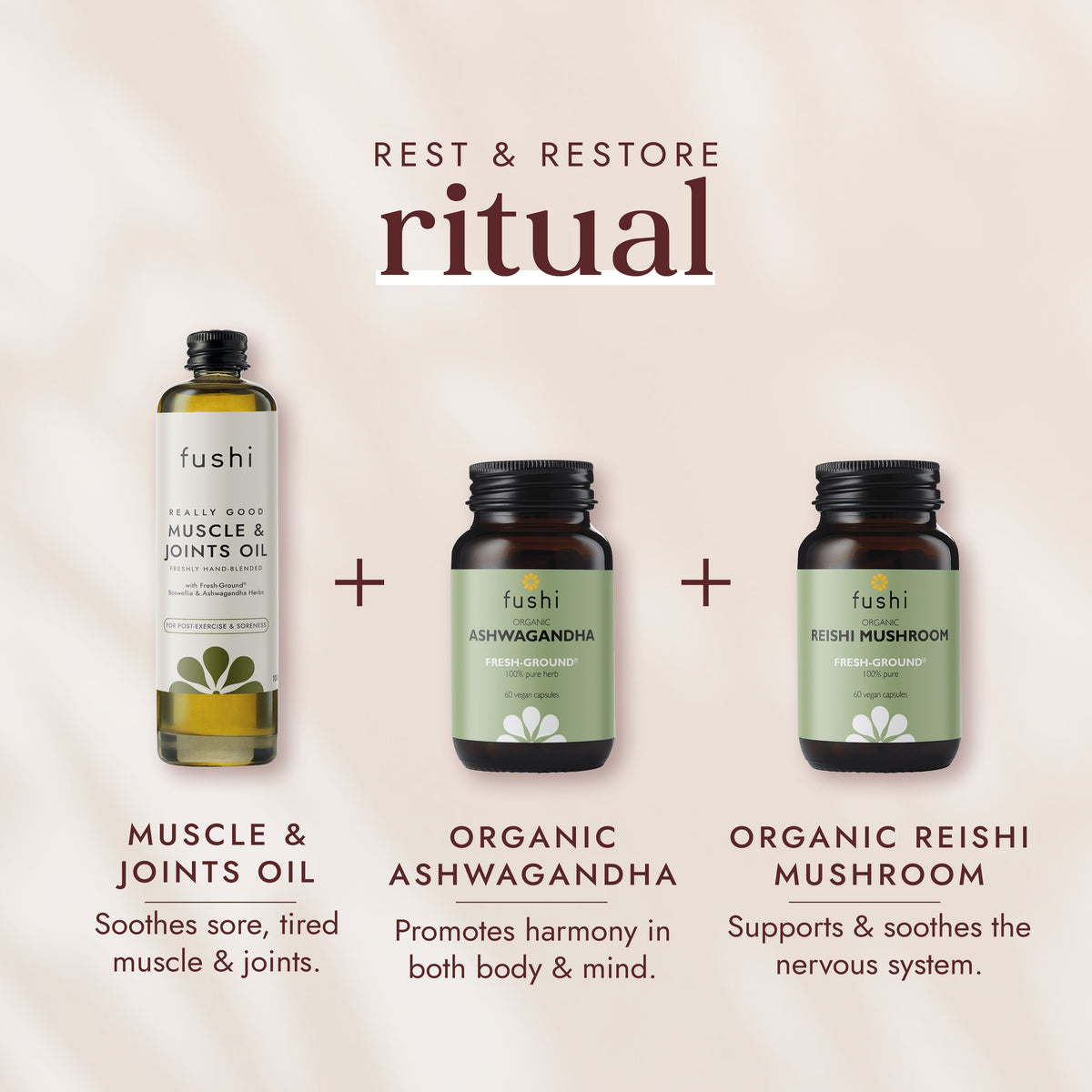 Really Good Muscle & Joints Oil 100ml | Ayurveda | Fushi