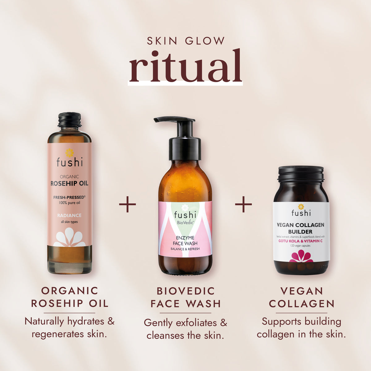 Organic Rosehip Oil 100ml | Ayurveda | Fushi