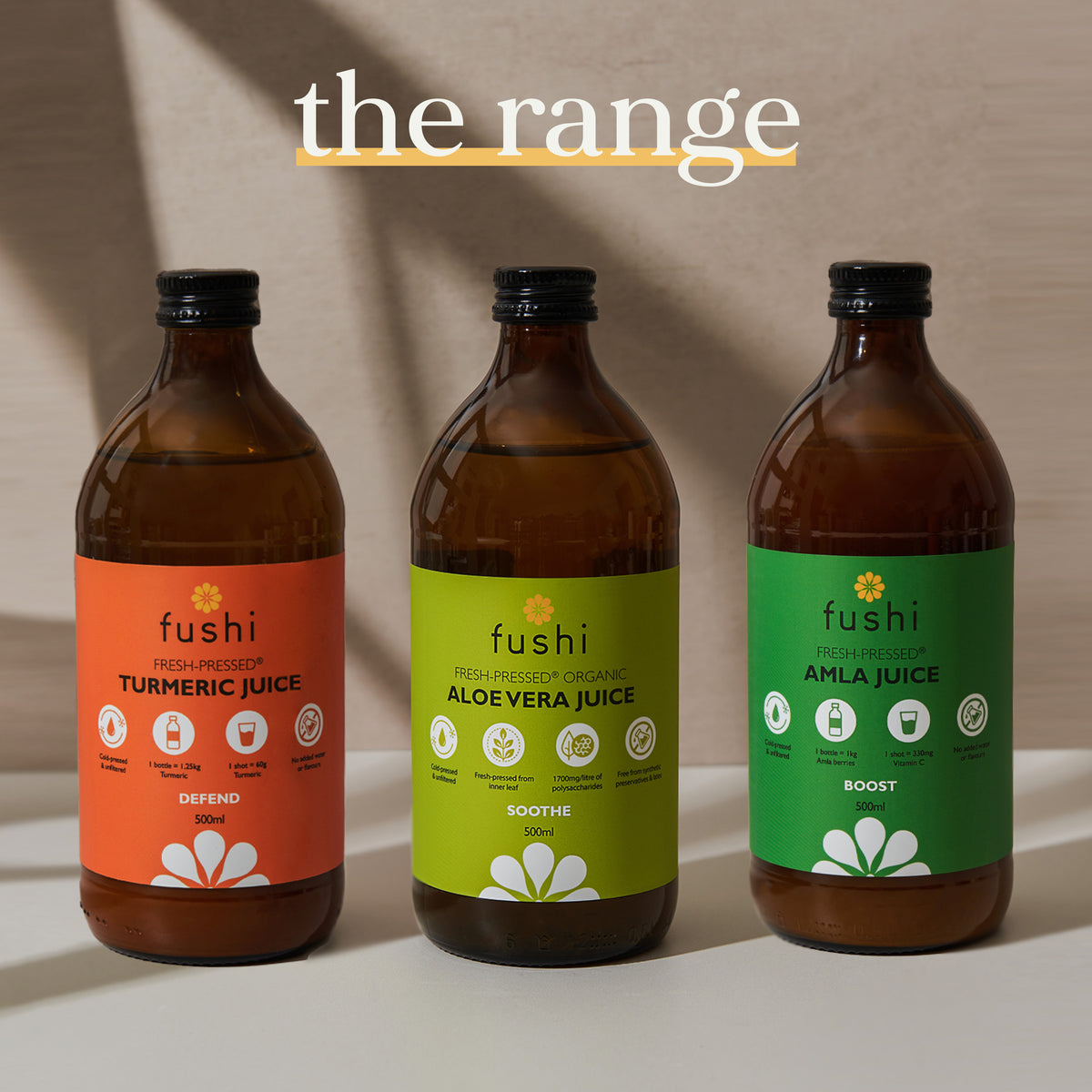 Turmeric Juice 500ml | Ayurveda | Fushi