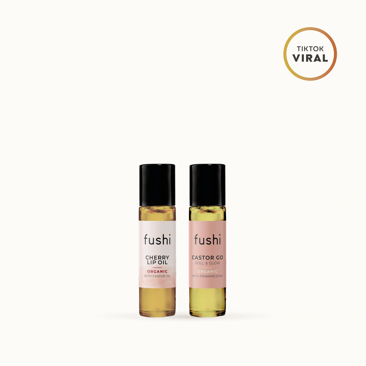 Castor Go & Cherry Lip Oil Duo