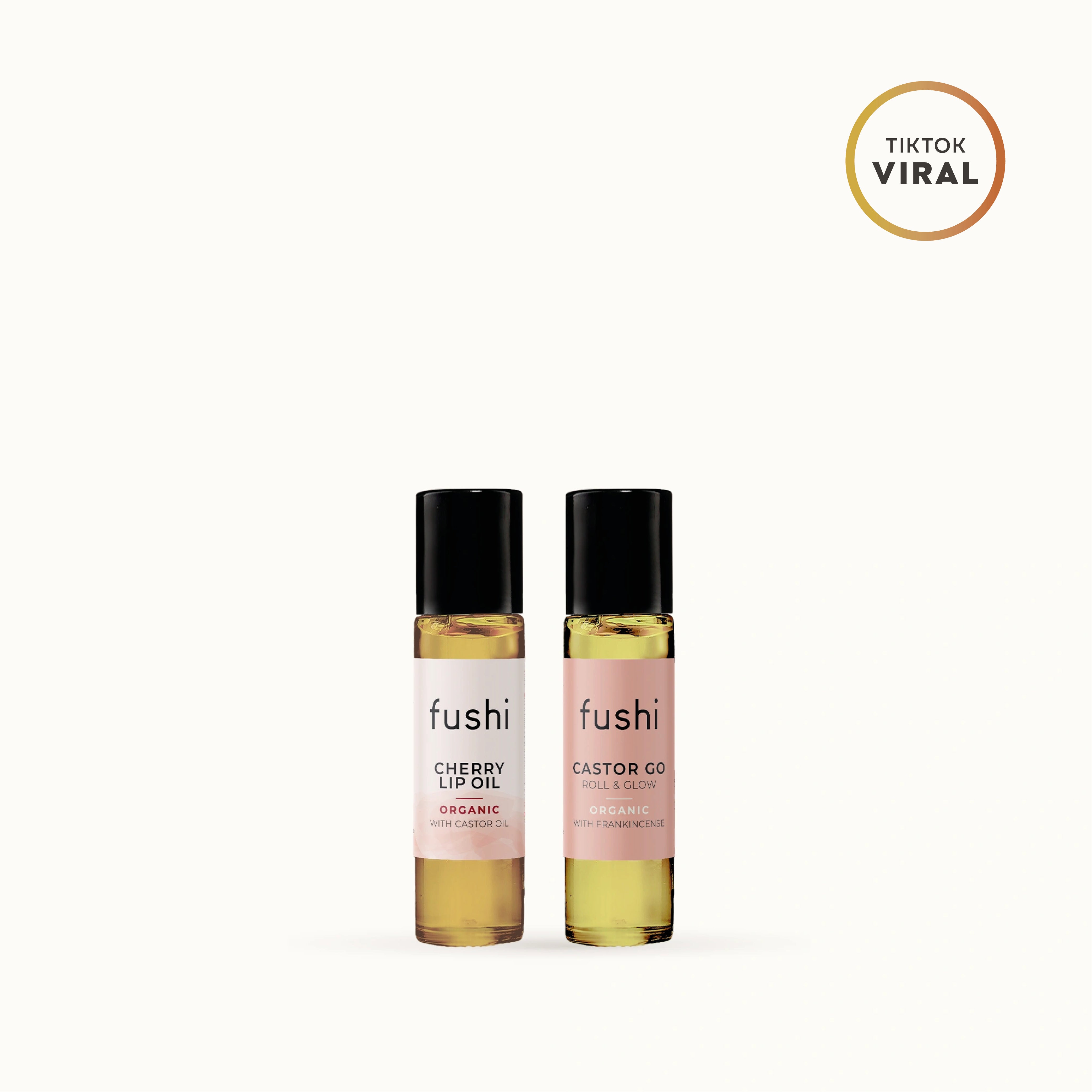 Castor Go & Cherry Lip Oil Duo