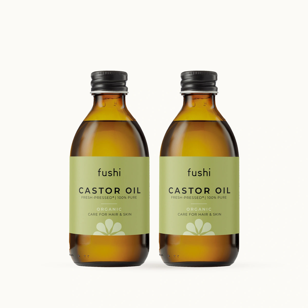 Fushi Raspberry Oil Organic Castor Oil 500ml (2x250ml) | Cold-Pressed | 100% Pure | Fushi ...
