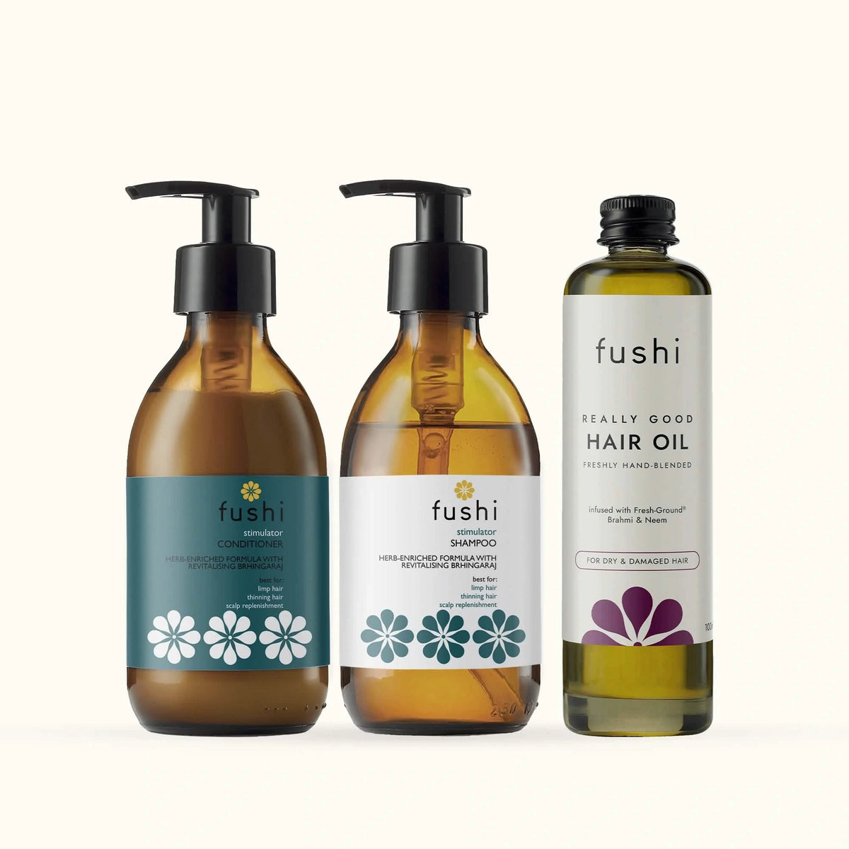 Trio stimulant pour les cheveux