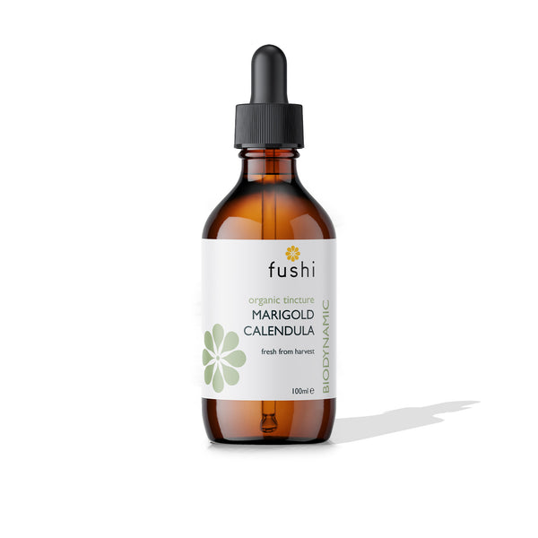 Organic Marigold Calendula Tincture 100ml | Ayurveda | Fushi Wellbeing